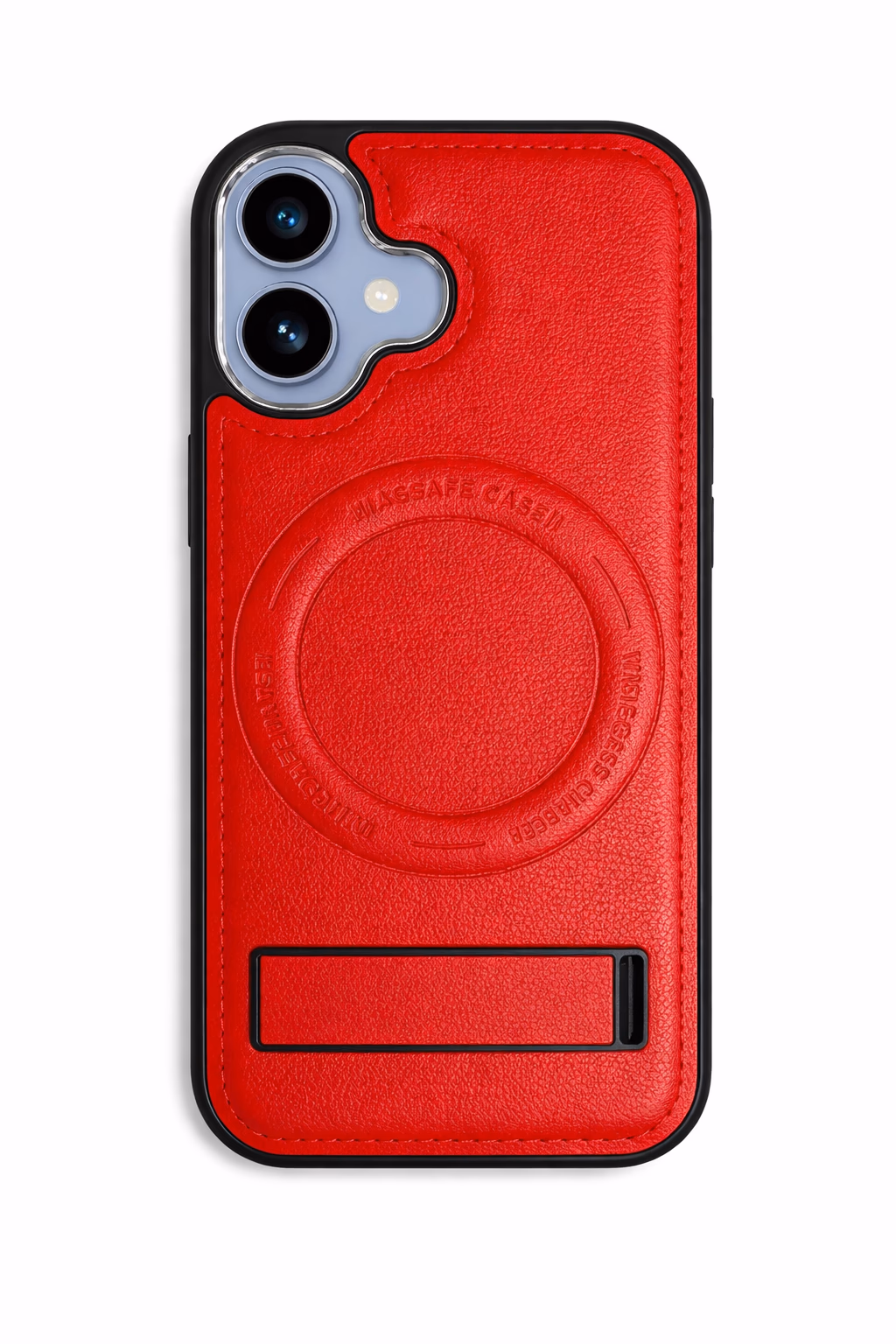 iPhone 17 - LeatherStand MagCase - Red